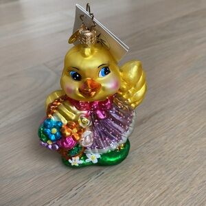 Christopher Radko Posie Pickin Peep Ornament